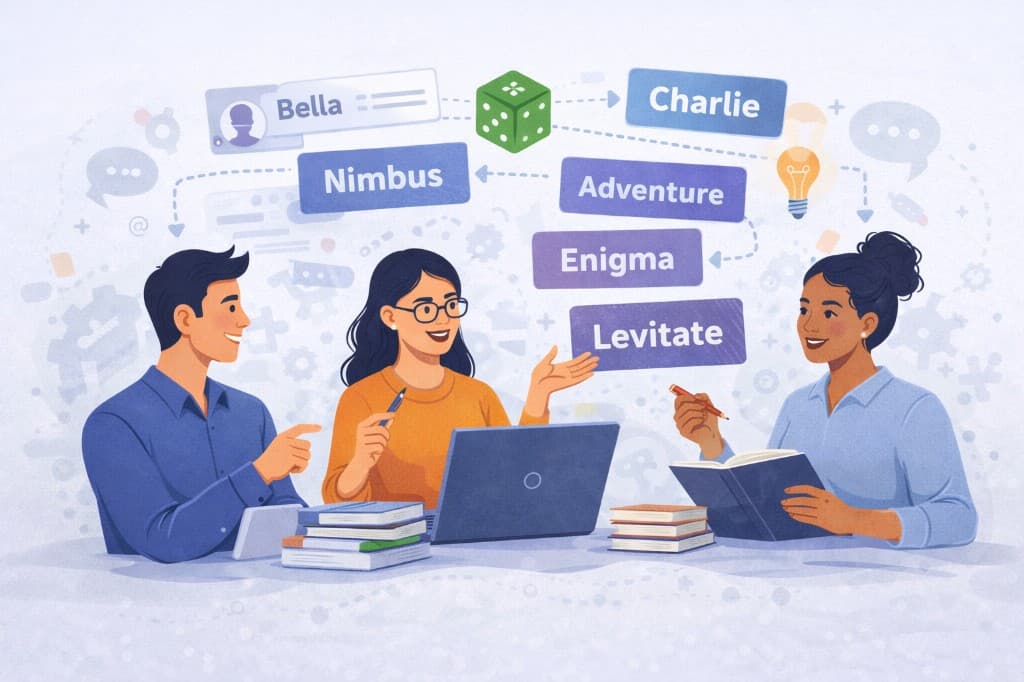 Using Random Name and Word Tools for Creative Brainstorming