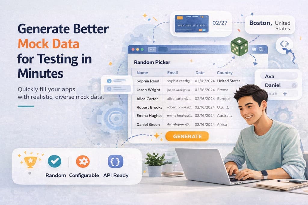 Generate Better Mock Data for Testing in Minutes (Without Breaking Your Workflow)